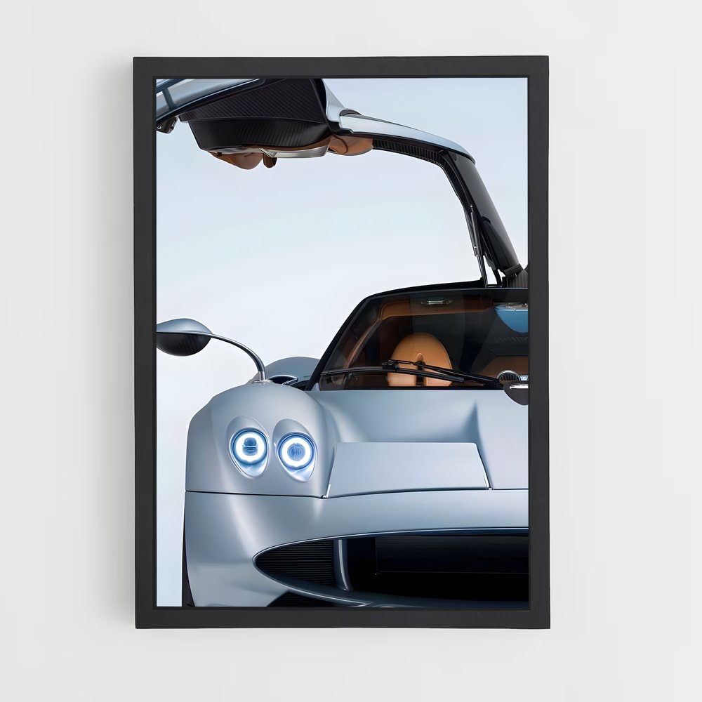 Poster Pagan Speedster – affiche Pagani (vue 2)